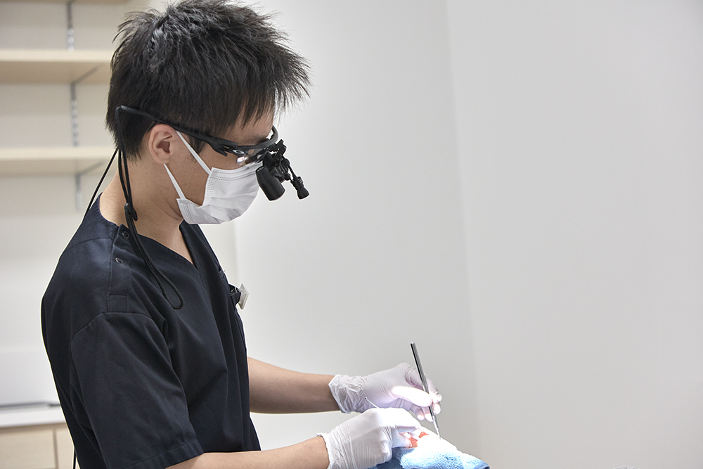 口腔外科医による、安全性に配慮した外科治療